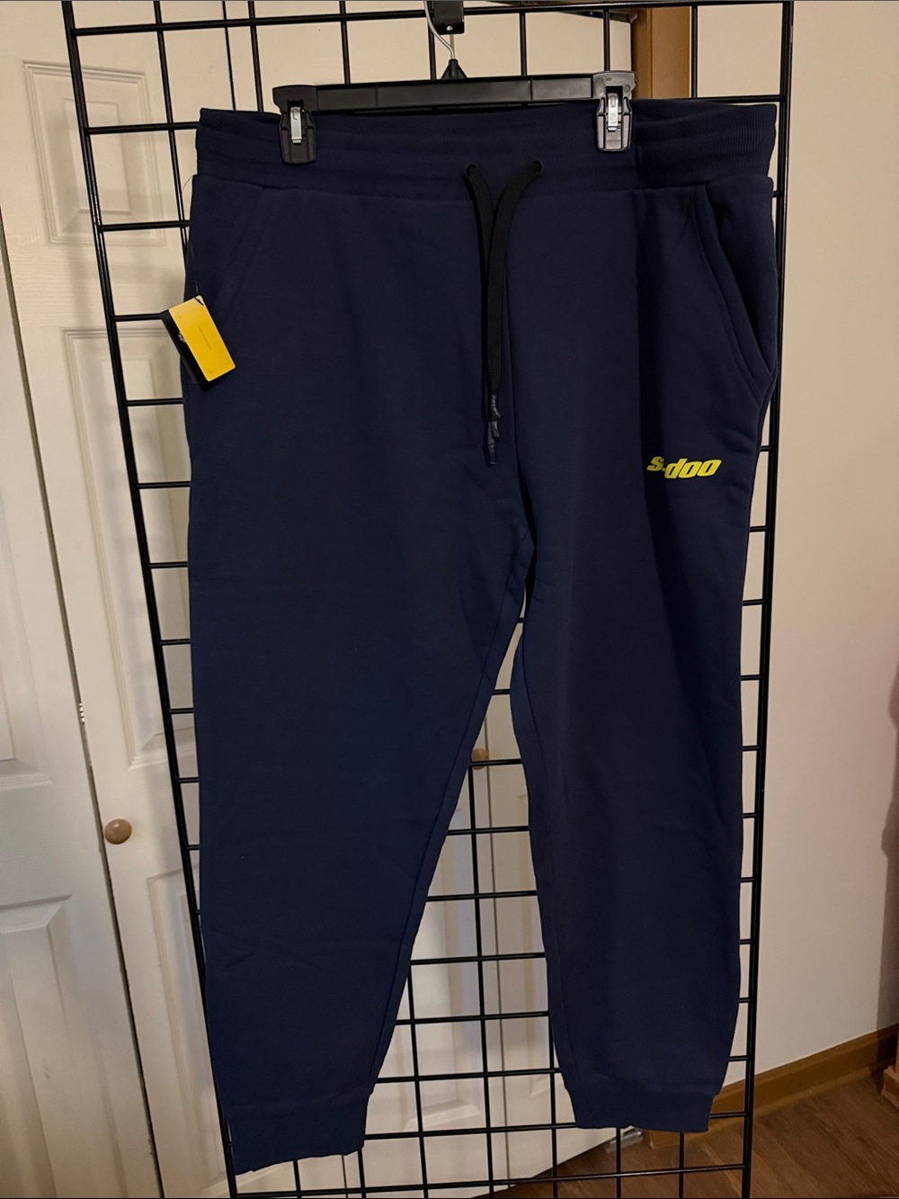 Ski-Doo Men's Navy Blue Jogger Sweatpants